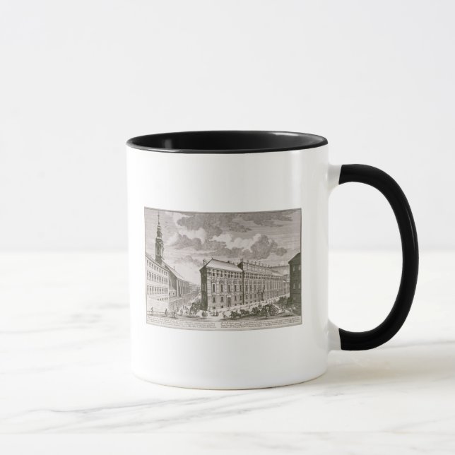 View of the Dorotheergasse showing the Mug (Right)