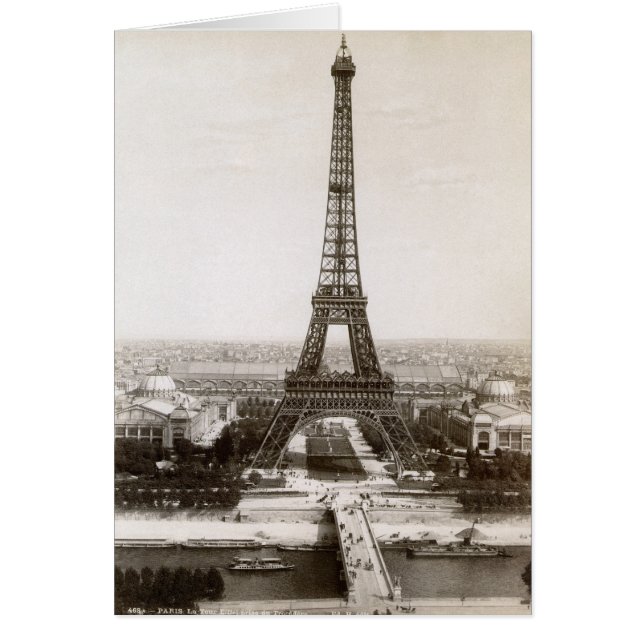 View Of The Eiffel Tower, 1900 (Front)