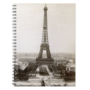 View Of The Eiffel Tower, 1900 Spiral Notebook