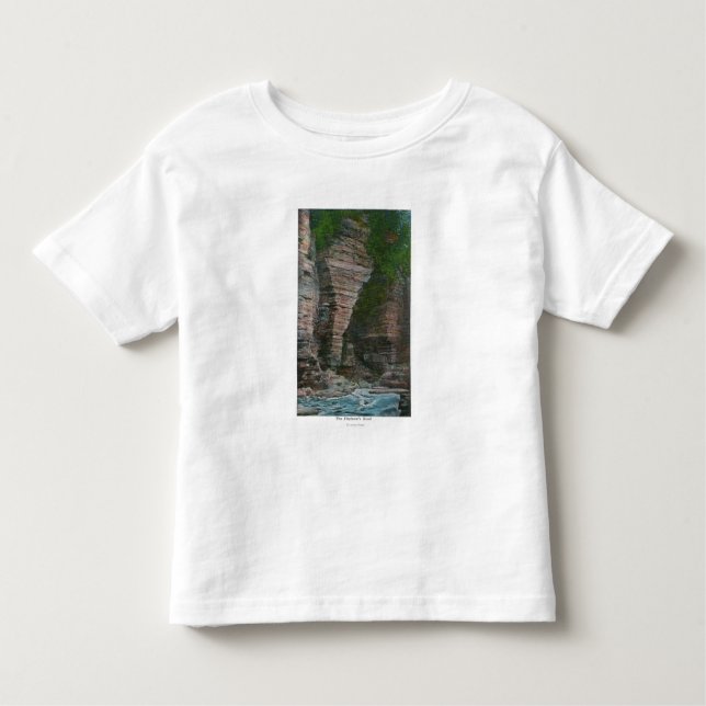 View of the Elephant's Head Toddler T-Shirt (Front)