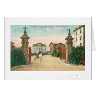 View of the Entrance to Presidio Terrace