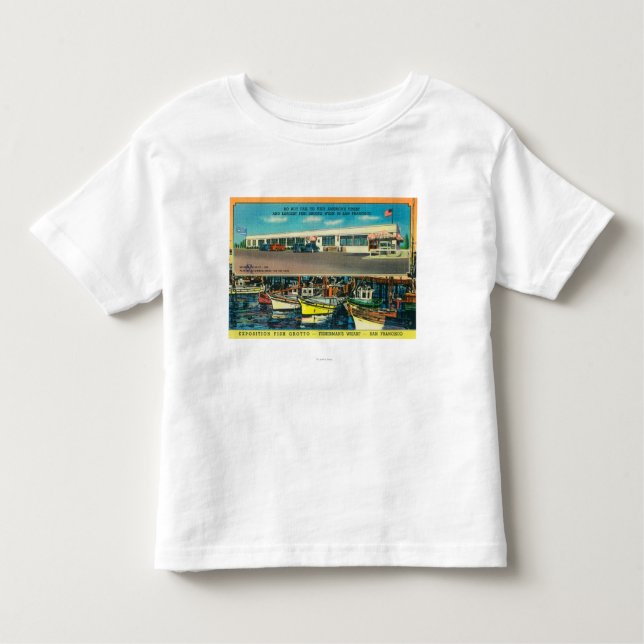 View of the Exposition Fish Grotto Toddler T-Shirt (Front)