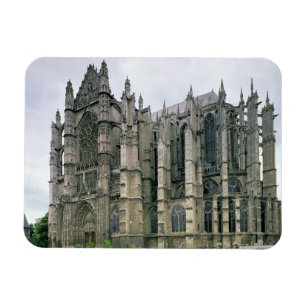 View of the exterior, begun 1225 (photo) magnet