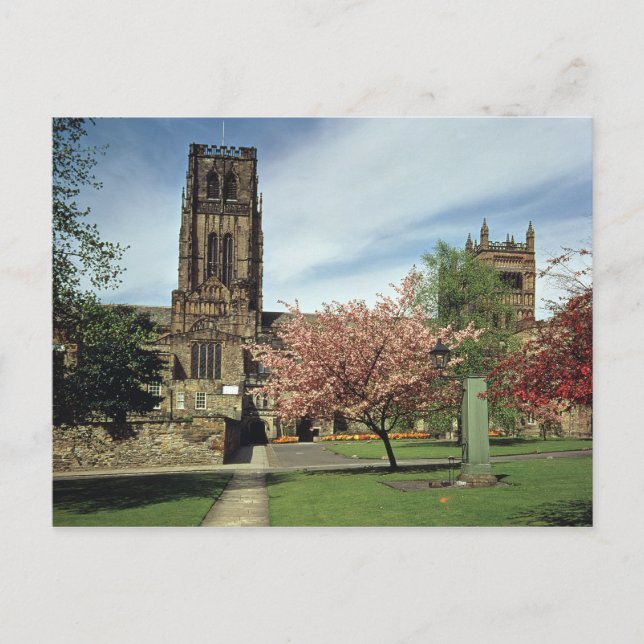 View of the exterior, built 1093-1280 postcard (Front)