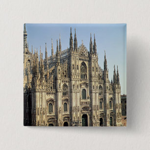 View of the facade, begun 1386 15 cm square badge