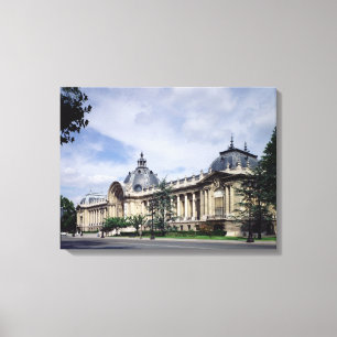 View of the facade of the Petit-Palais Canvas Print
