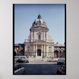 View of the facade of Val-de-Grace Poster