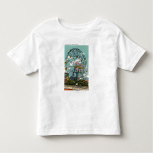 View of the Famous Wonder Ferris Wheel Toddler T-Shirt