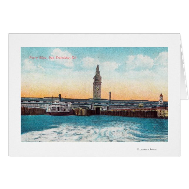 View of the Ferry Slips and Tower (Front Horizontal)