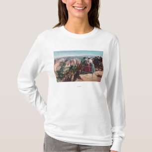 View of the Fissures and Yosemite Valley T-Shirt