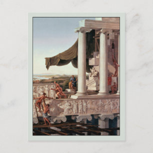 View of the Flower of Greece by August Ahlborn Postcard