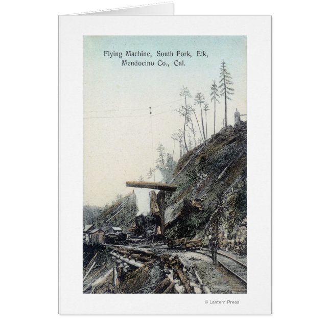 View of the Flying Maching, South ForkElk, CA (Front)