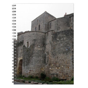 View of the fortified village (photo) 2 spiral notebook