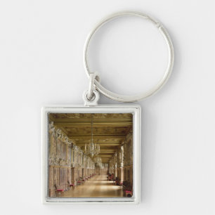 View of the Galerie Francois I, 1528-40 Key Ring
