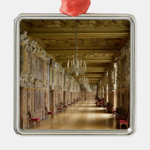 View of the Galerie Francois I, 1528-40 Metal Tree Decoration