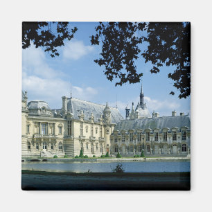 View of the Grand and Petit Chateau Magnet