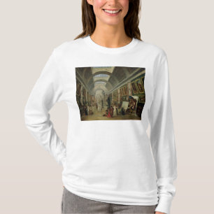 View of the Grand Gallery of the Louvre, 1796 T-Shirt