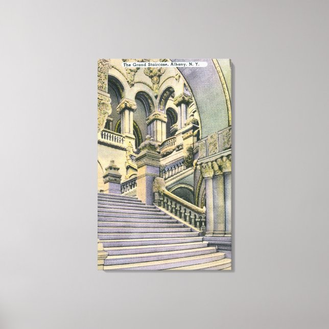 View of the Grand Staircase Canvas Print (Front)