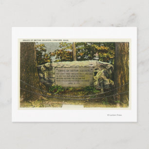 View of the Grave of British Soldiers Postcard