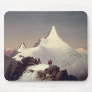 View of the 'Grossglockner' mountain Mouse Pad