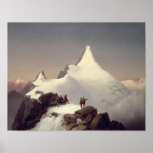 View of the 'Grossglockner' mountain Poster