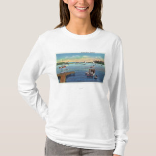 View of the Harwichport Wychmere Harbour T-Shirt