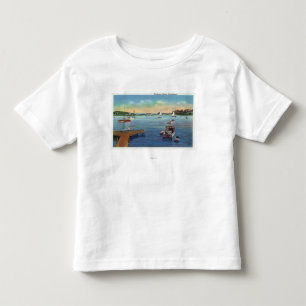View of the Harwichport Wychmere Harbour Toddler T-Shirt