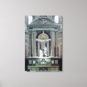 View of the High Altar Canvas Print