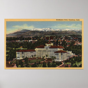 View of the Huntington Hotel Poster