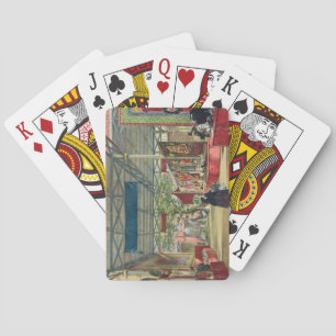 View of the India section of the Great Exhibition Playing Cards