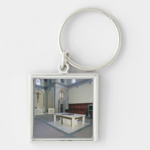 View of the interior, built c.1420-29 (photo) key ring