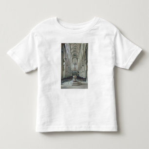 View of the interior looking east, begun 1230 toddler T-Shirt