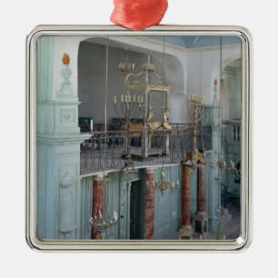 View of the interior of the Cavaillon Metal Tree Decoration