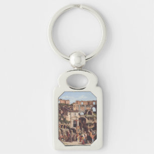 View of the interior of the Colosseum Key Ring