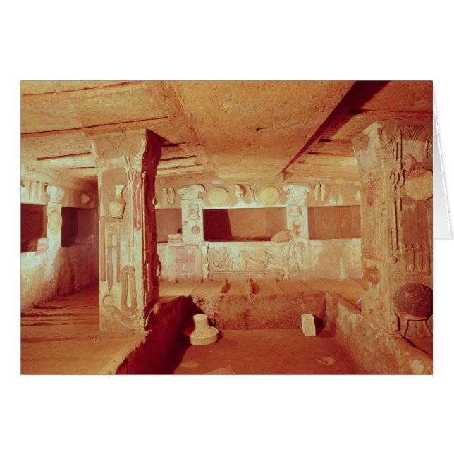 View of the Interior of the Tomb (Front Horizontal)