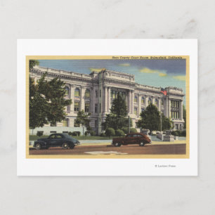 View of the Kern County Court House Postcard