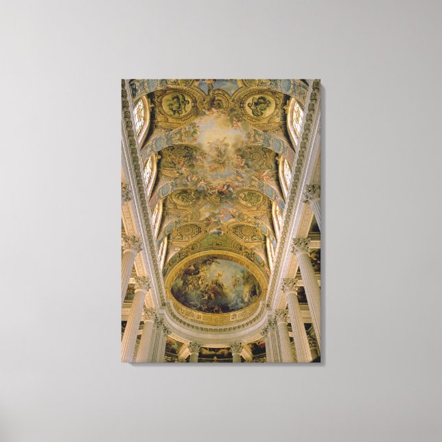 View of the King's Gallery and vaulted ceiling dep Canvas Print (Front)
