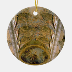 View of the King's Gallery and vaulted ceiling dep Ceramic Tree Decoration