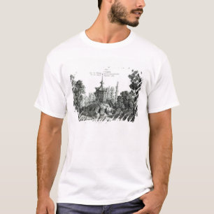 View of the Kiosk at Rembouillet, from 'Jardins An T-Shirt