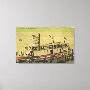 View of the Klondike Riverboat Canvas Print