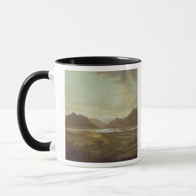 View of the Lakes and Mountains of Killarney, Irel Mug (Left)