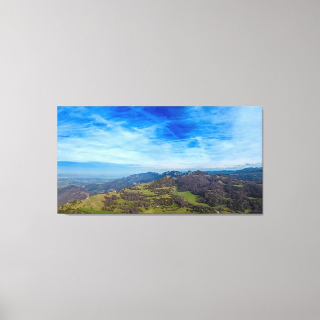 view of the leoncel mountains canvas print (Front)
