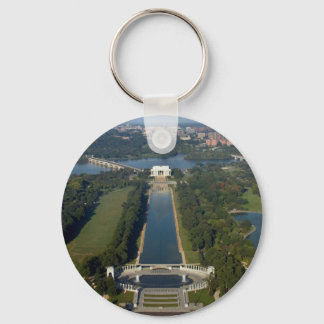 View of the Lincoln Memorial Key Ring