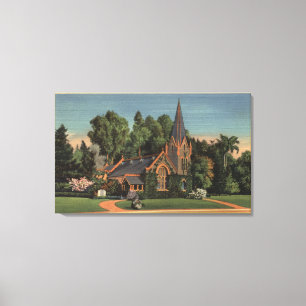View of the Little Church of the Flowers Canvas Print