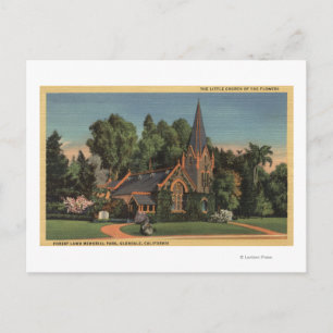 View of the Little Church of the Flowers Postcard