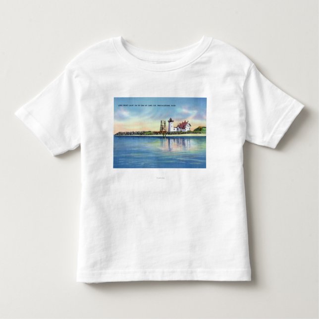 View of the Long Point Lighthouse Toddler T-Shirt (Front)