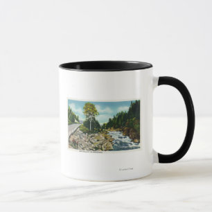 View of the Lower Falls of the Ammonoosuc River Mug