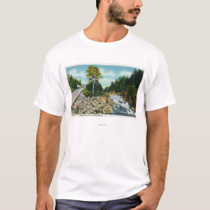 View of the Lower Falls of the Ammonoosuc River T-Shirt