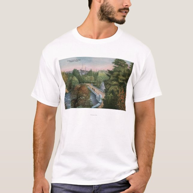 View of the Luna Island Bridge T-Shirt (Front)