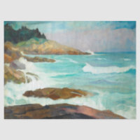 View of the Maine Coast by Newell Convers Wyeth